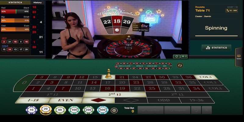 Siêu phẩm cá cược ROULETTE được đông đảo game thủ yêu thích tại nhà cái 33WIN 